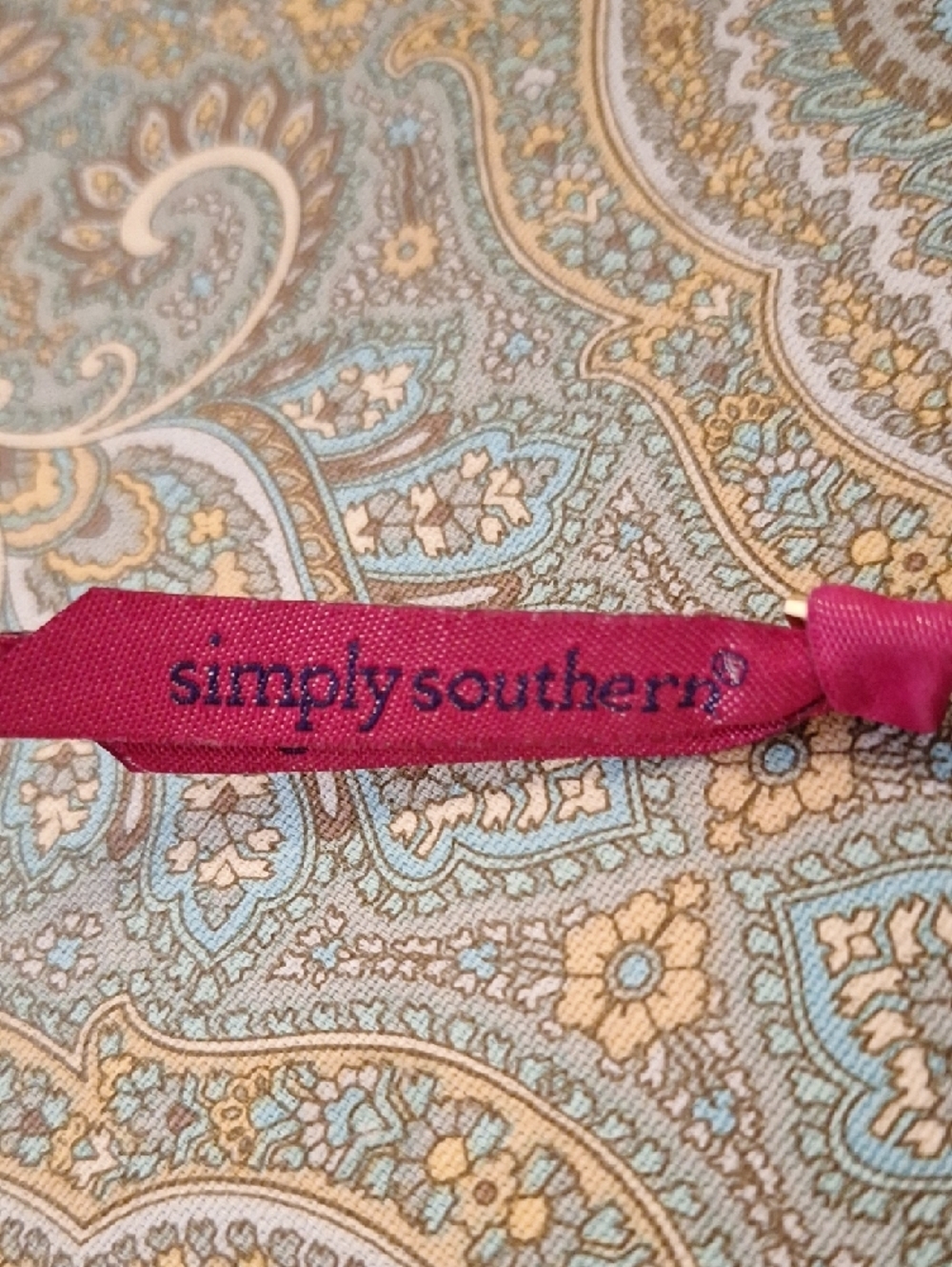 Simply Southern Blue and Pink Sea Turtle Key & Card Pouch. Great Condition - Picture 4 of 8